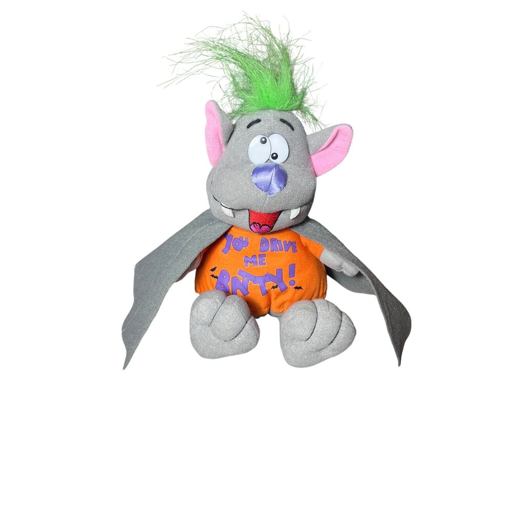 Vintage Plush Stuffed Animal Vampire by Gibson Greetings